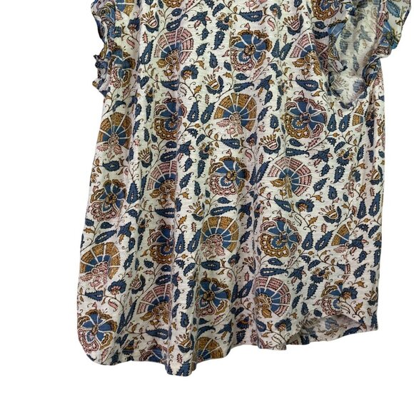 Lucky Brand Floral Print Women's Top - Picture 10 of 12